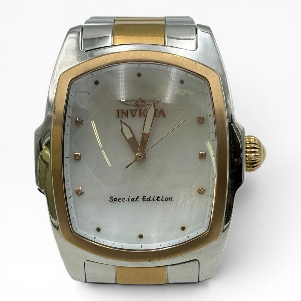 Invicta Lupah Special Edition Model 35490 Gold Stainless Steel Analog Watch